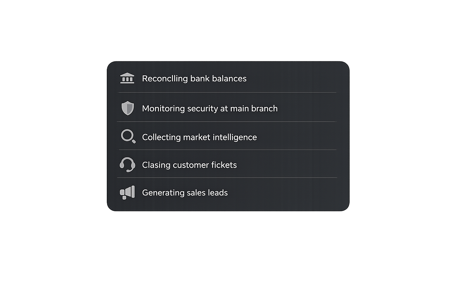 AI workers dashboard